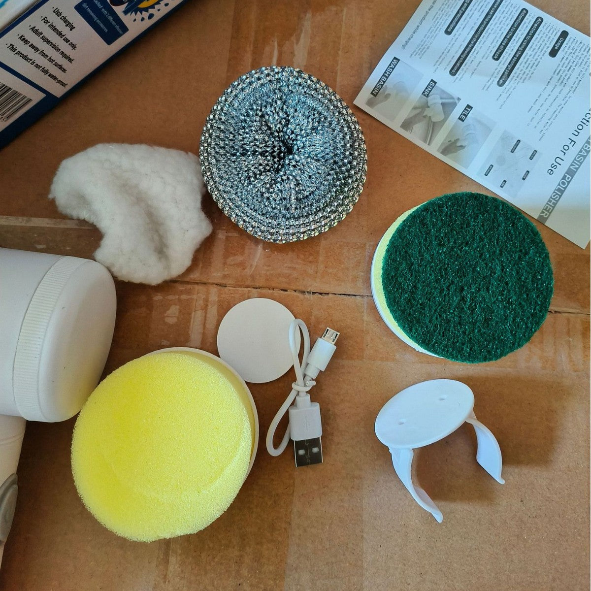 Handheld Electric Cleaning Brush Multifunctional Cleaner